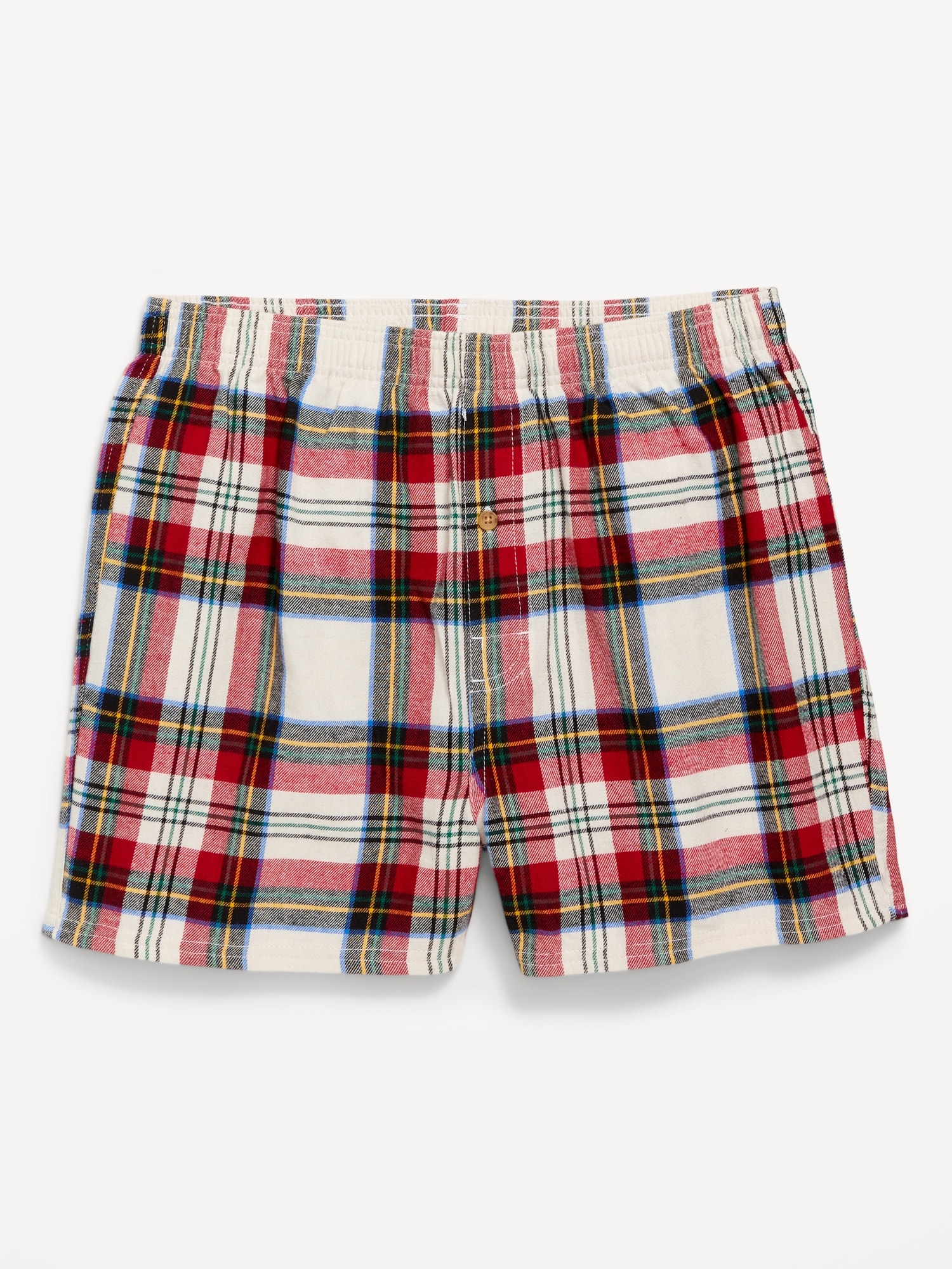 Flannel Boxer Shorts