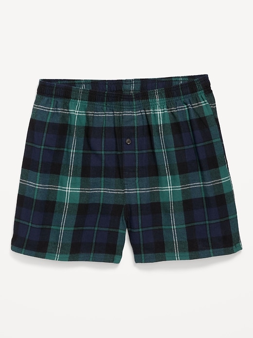 View large product image 1 of 1. Flannel Boxer Shorts