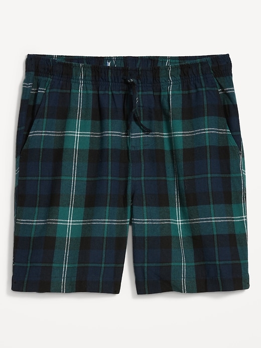 Image number 1 showing, Flannel Pajama Shorts for Men