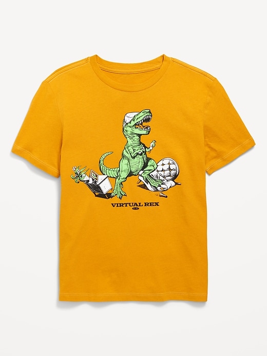 Voir une image plus grande du produit 1 de 1. T-shirt à manches courtes à imprimé pour garçon