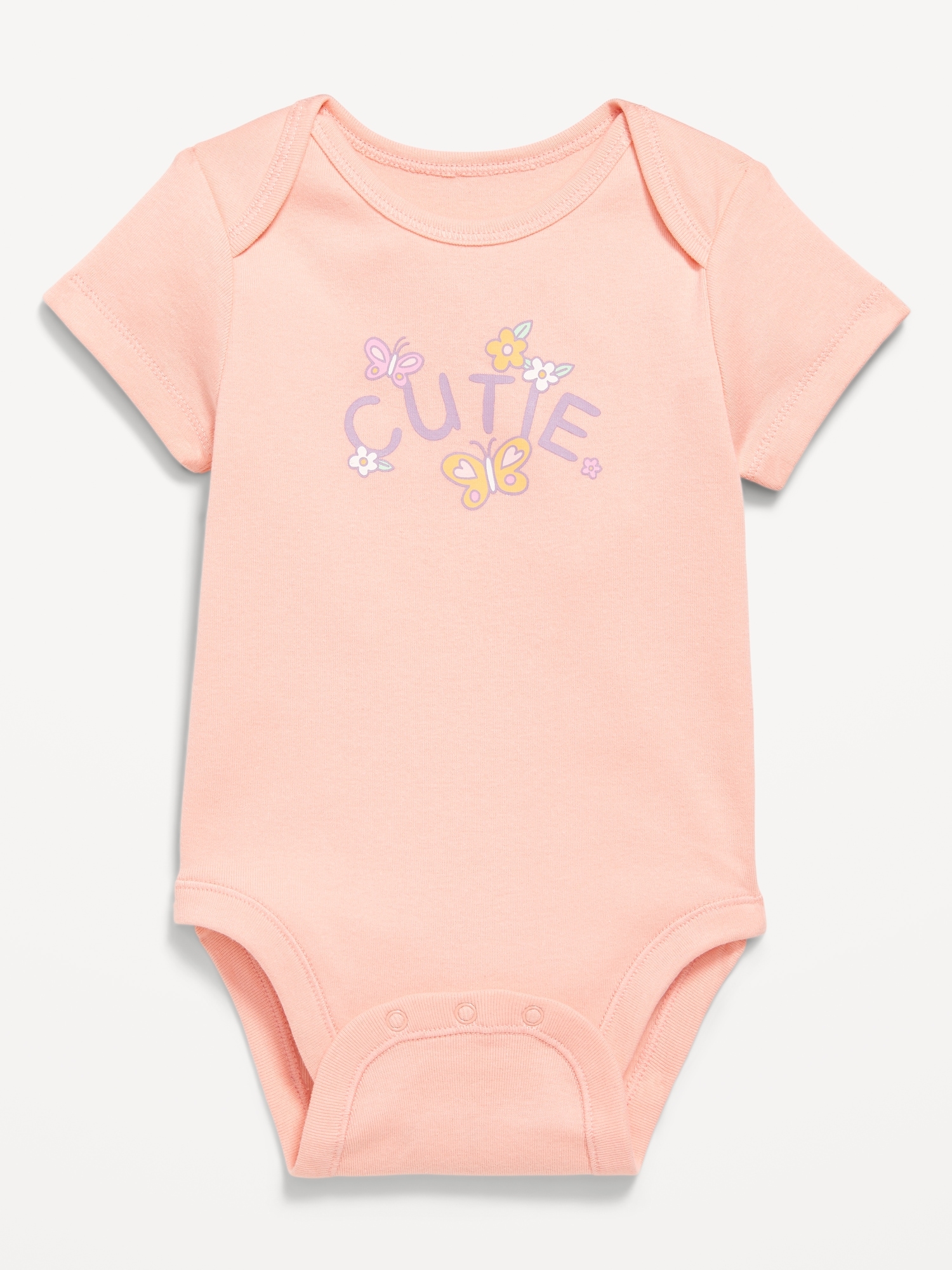 Short-Sleeve Graphic Bodysuit for Baby