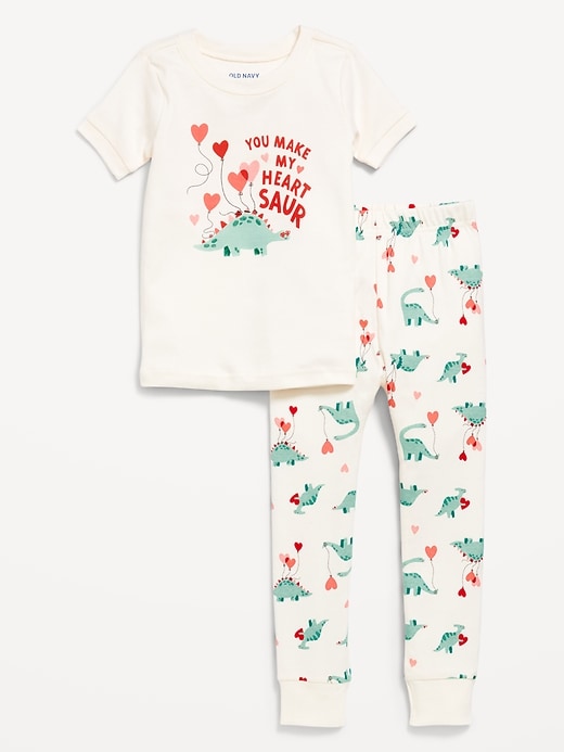 Voir une image plus grande du produit 1 de 2. Pyjama ajusté à imprimé pour tout-petit et bébé