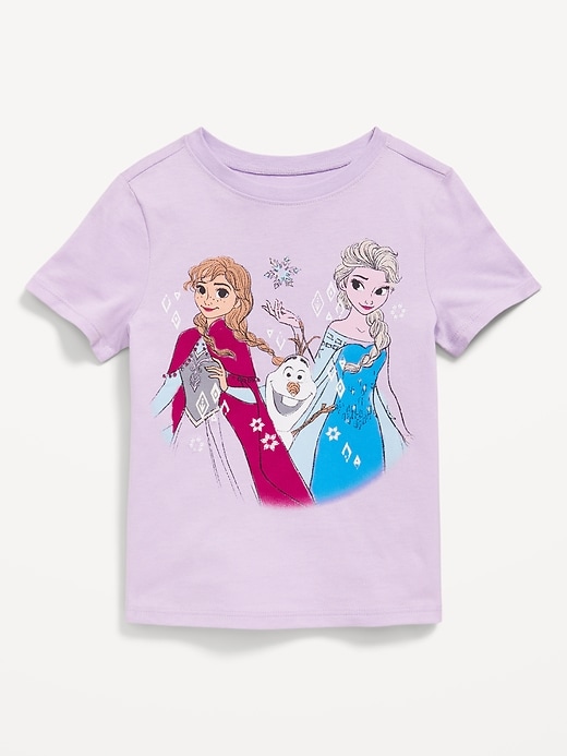 Voir une image plus grande du produit 1 de 2. T-shirt à imprimé Frozen de Disney&#169 unisexe pour tout-petit