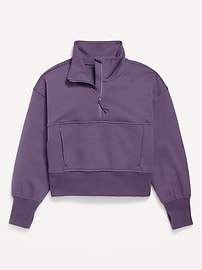 View large product image 3 of 5. Dynamic Fleece Half-Zip Performance Sweatshirt for Girls