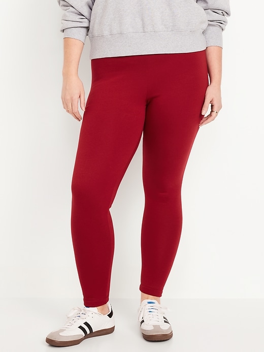 Image number 5 showing, High-Waisted Fleece-Lined Leggings