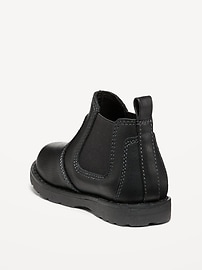 Voir une image plus grande du produit 3 de 3. Bottes en similicuir pour tout-petit garçon