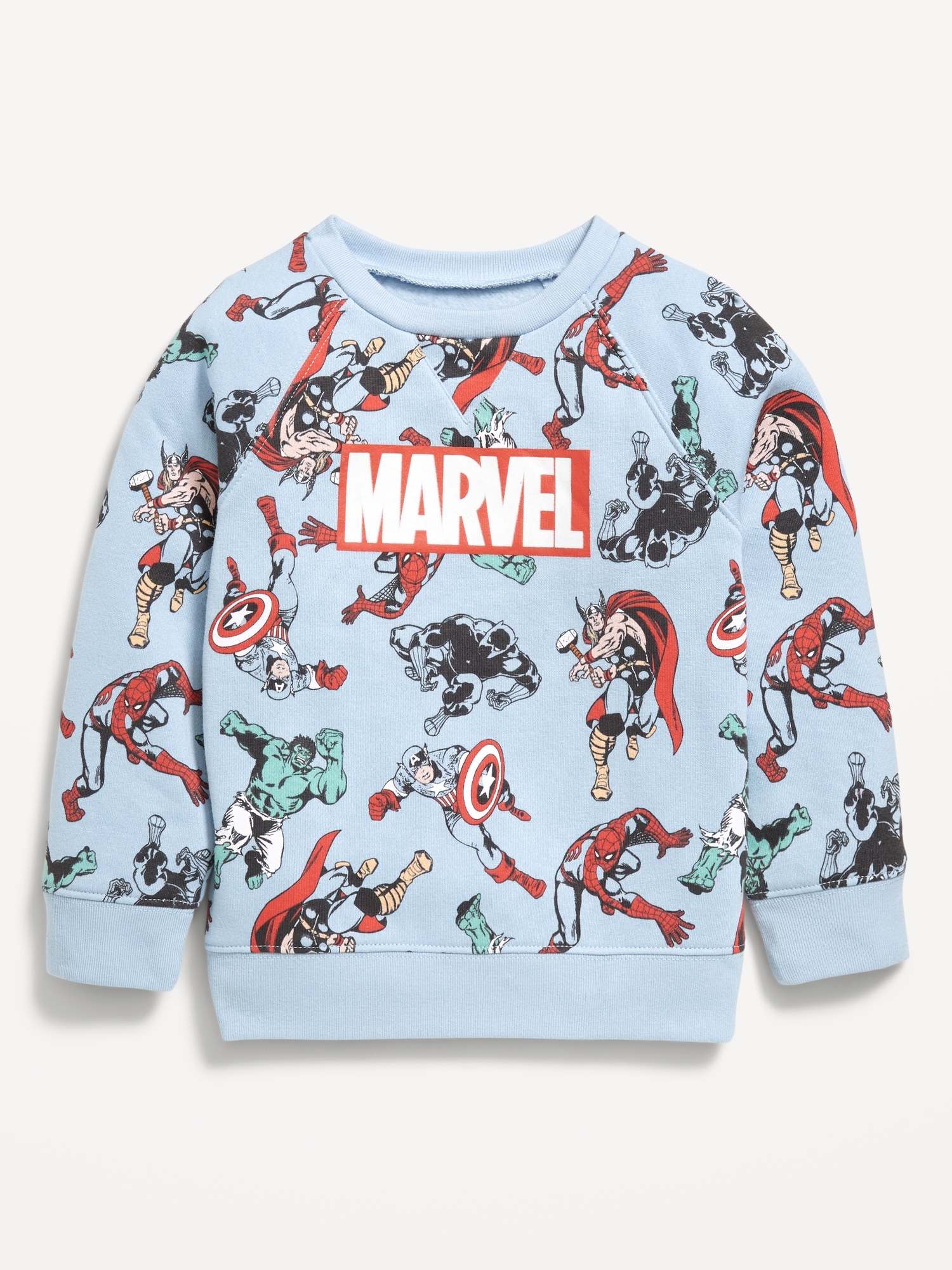 Chandail en coton ouaté à imprimé de Marvel™ unisexe pour tout-petit