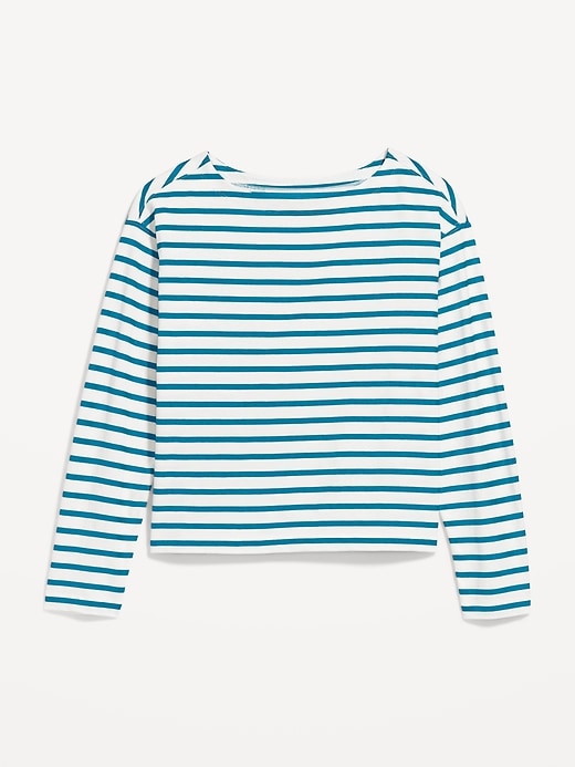 Image number 4 showing, Long-Sleeve Mariner Loose T-Shirt