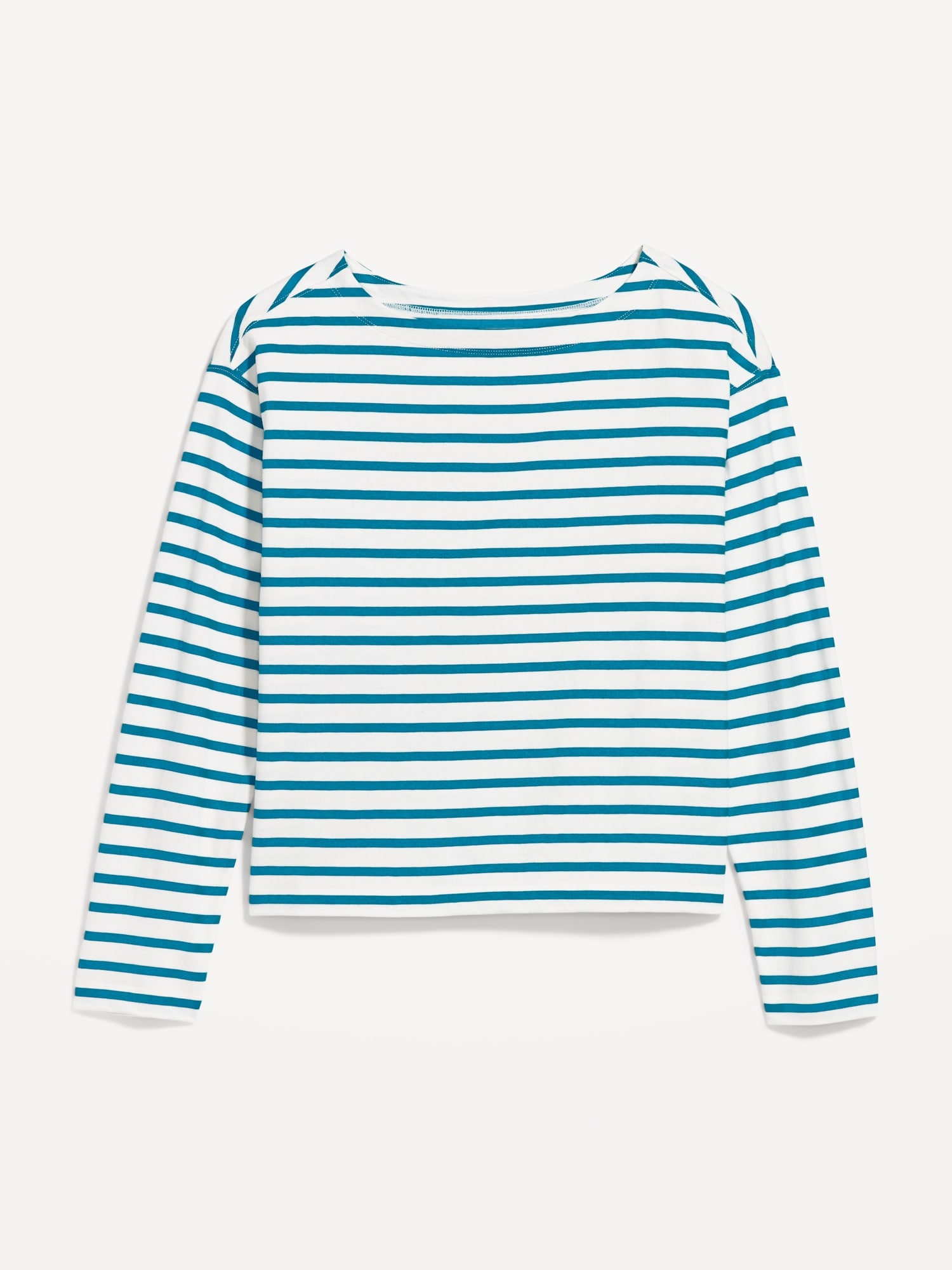 Long-Sleeve Mariner Loose T-Shirt