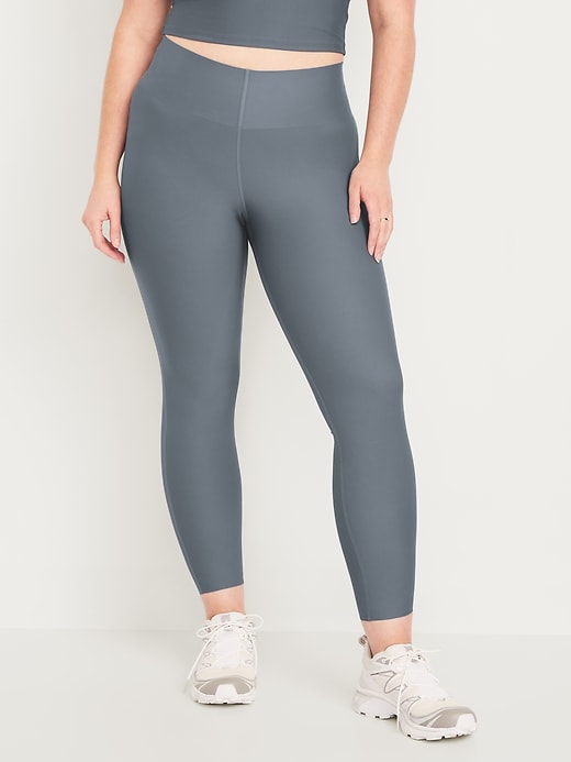 L'image numéro 4 présente Legging PowerSoft sculptant à taille très haute longueur 7/8