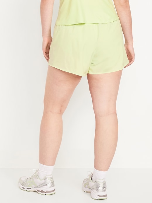 Image number 5 showing, Mid-Rise StretchTech Run Shorts -- 3-inch inseam