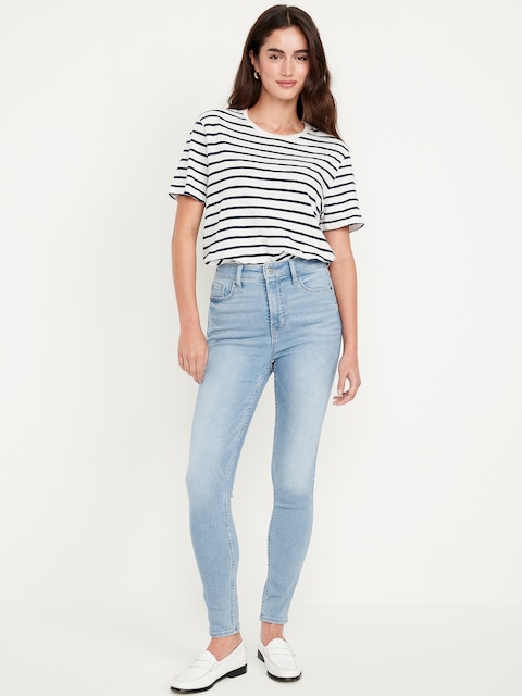 Extra High-Waisted Rockstar 360° Stretch Super-Skinny Jeans