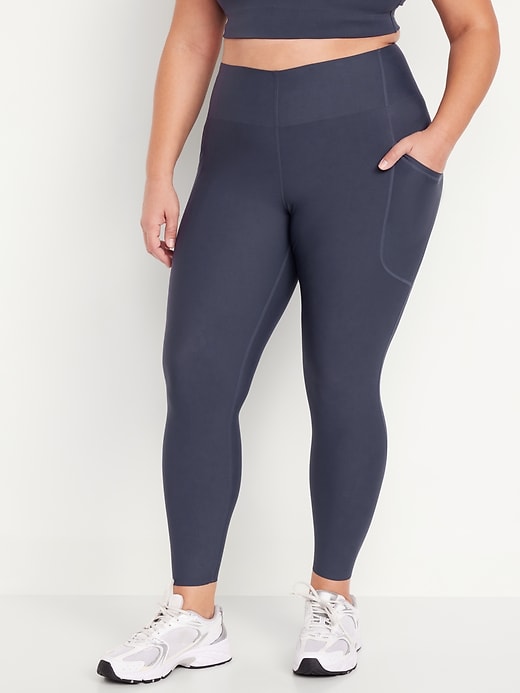 Image number 6 showing, High-Waisted PowerSoft Sculpt 7/8 Pocket Leggings