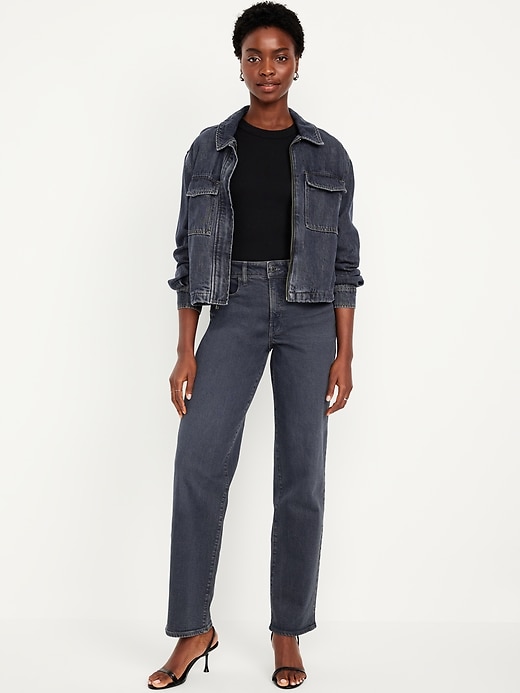 Image number 1 showing, High-Waisted OG Loose Jeans