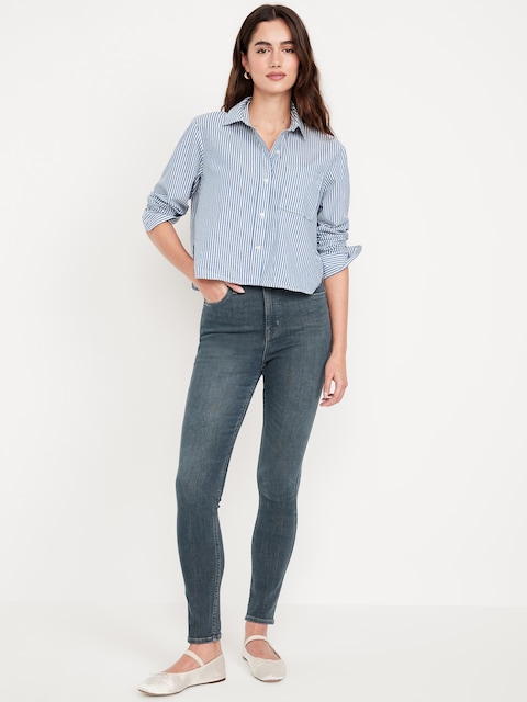 Extra High-Waisted Rockstar 360° Stretch Super-Skinny Jeans