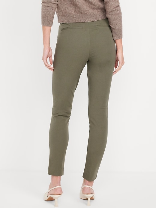 Image number 2 showing, High-Waisted Pixie Skinny Ankle Pants