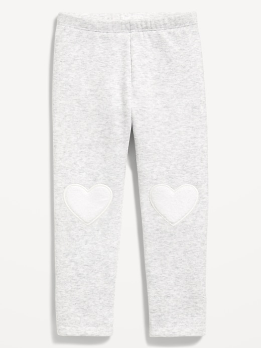Image number 1 showing, Cozy Fleece-Lined Leggings for Toddler Girls