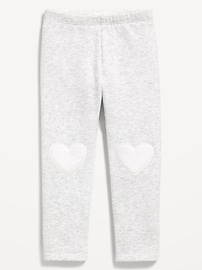 Image number 1 showing, Cozy Fleece-Lined Leggings for Toddler Girls
