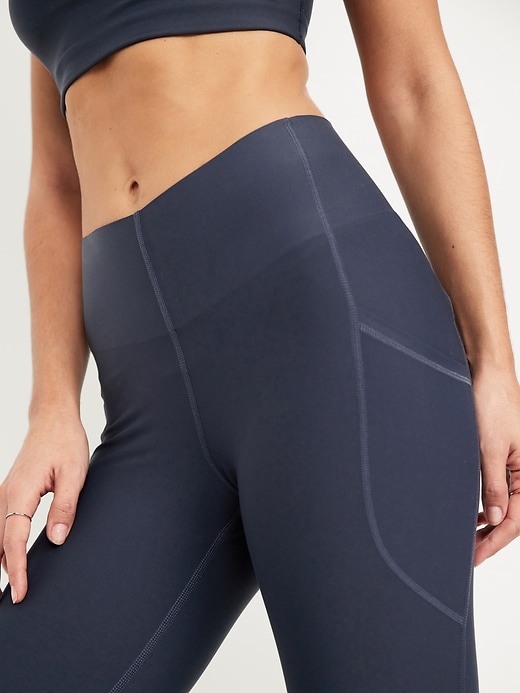 Image number 3 showing, High-Waisted PowerSoft Sculpt 7/8 Pocket Leggings