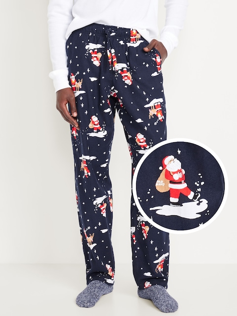 Pantalon de pyjama en flanelle pour homme
