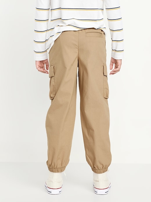 View large product image 2 of 5. Baggy Cargo Poplin Pants for Boys