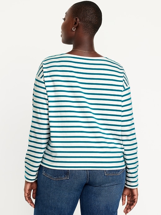 Image number 6 showing, Long-Sleeve Mariner Loose T-Shirt