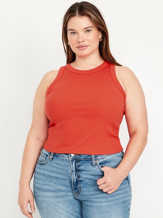 Image number 7 showing, Snug Crop Tank Top