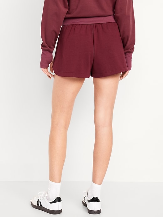 Image number 2 showing, Extra High-Waisted Dynamic Fleece Shorts