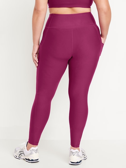 L'image numéro 7 présente Legging PowerSoft à poche à taille haute pleine longueur