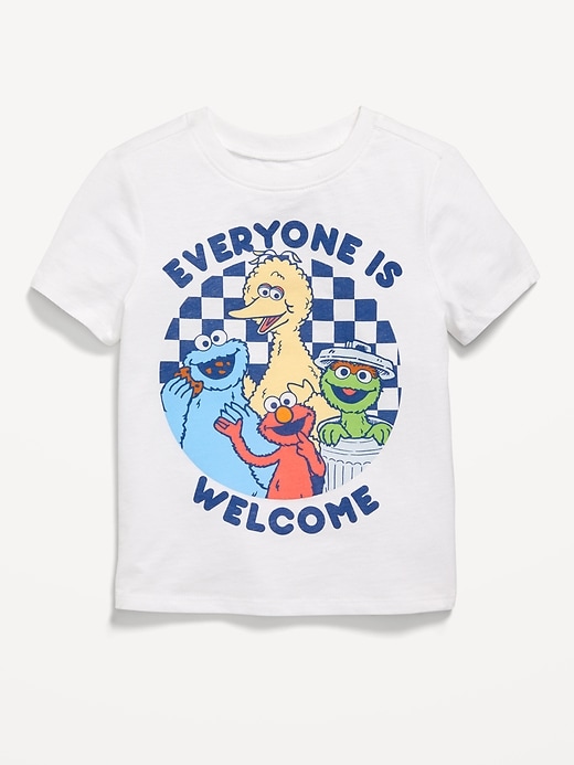 Voir une image plus grande du produit 1 de 2. T-shirt à imprimé Sesame Street&#153 unisexe pour Tout-petit