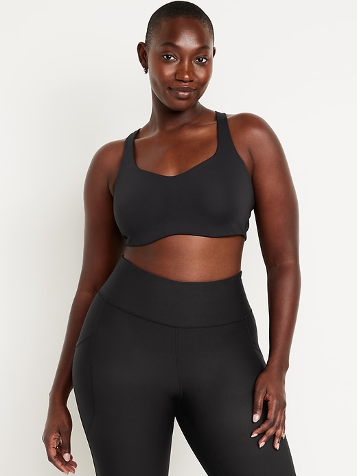 Image number 5 showing, Light Support PowerSoft Strappy Sports Bra