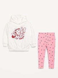 View large product image 3 of 3. Disney© Graphic Tunic Hoodie and Leggings Set for Toddler Girls