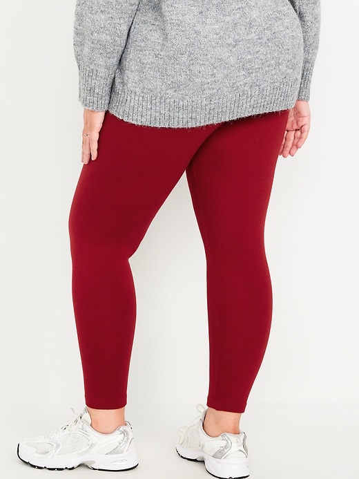 Image number 8 showing, High-Waisted Fleece-Lined Leggings