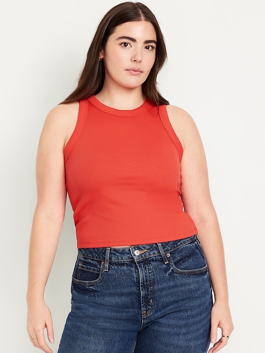 Image number 5 showing, Snug Crop Tank Top