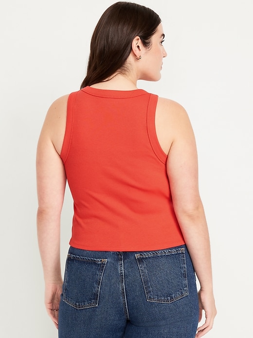 Image number 6 showing, Snug Crop Tank Top