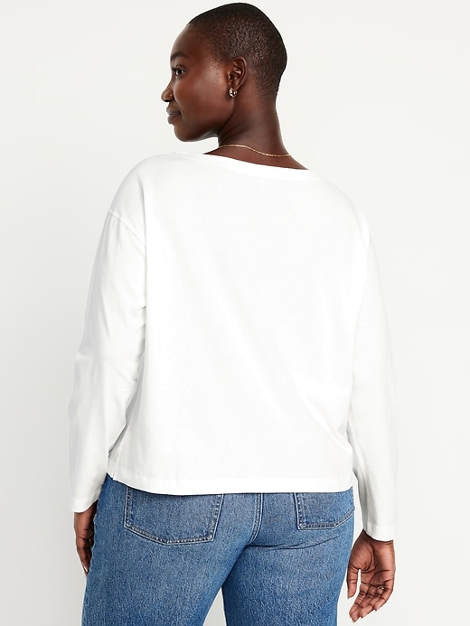 Image number 6 showing, Long-Sleeve Mariner Loose T-Shirt