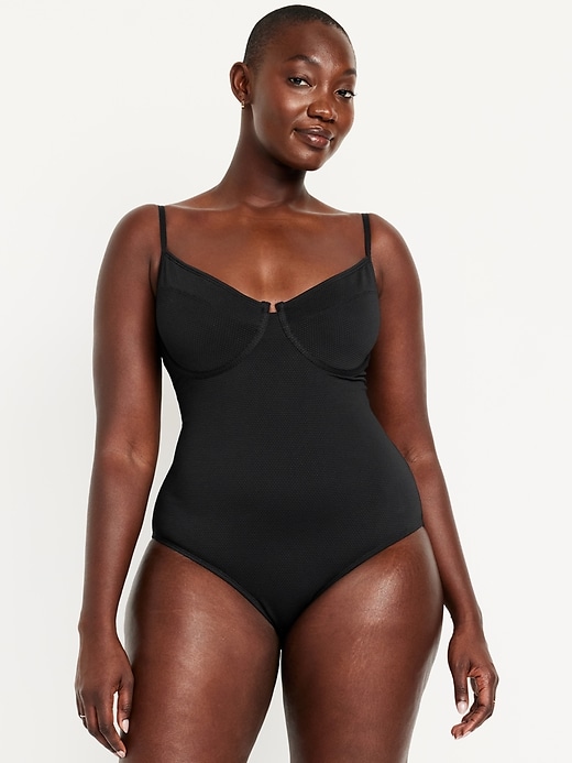 Image number 5 showing, One-Piece Balconette Swimsuit