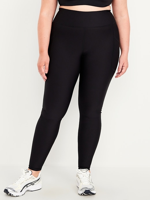 Image number 6 showing, High-Waisted PowerSoft Full-Length Pocket Leggings