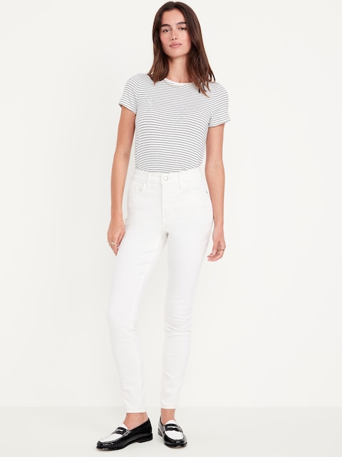 High-Waisted Rockstar Super-Skinny Jeans