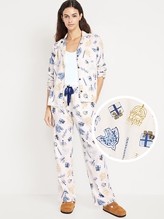 Hanukkah pajamas womens sale