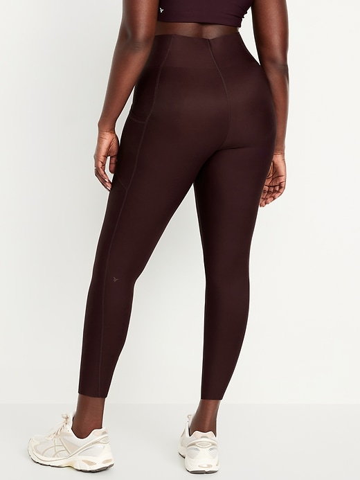 L'image numéro 5 présente Legging PowerSoft à poche et à taille haute longueur 7/8