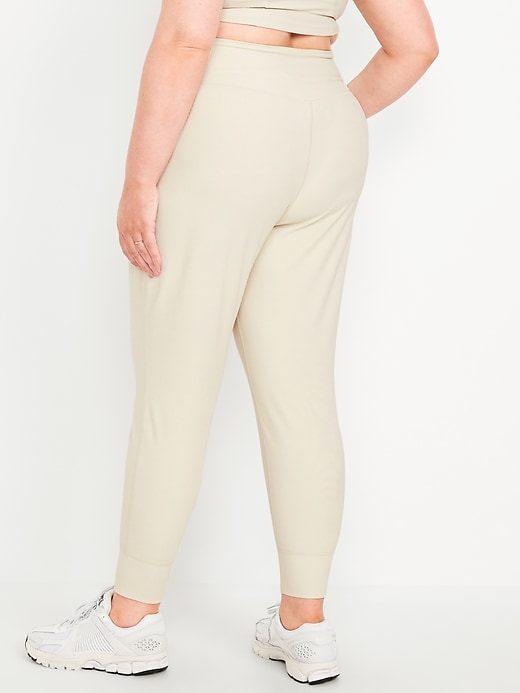 Image number 7 showing, High-Waisted PowerSoft Rib 7/8 Joggers