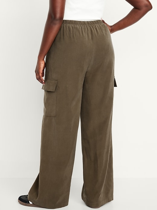 Image number 6 showing, Drapey Cargo Super Wide-Leg Pants