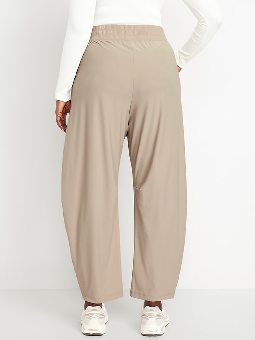 Image number 4 showing, High-Waisted SleekTech Barrel Ankle Pants