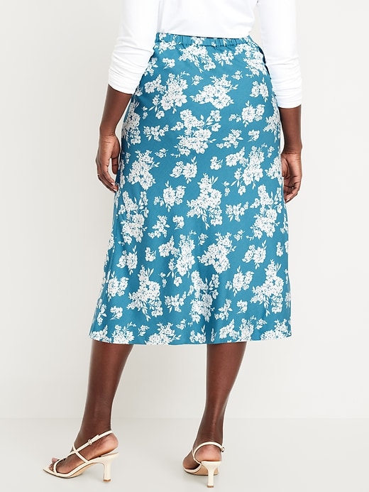 Image number 6 showing, Crepe A-Line Midi Skirt