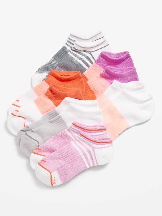 View large product image 1 of 3. Ankle Go-Dry Performance Socks 6-Pack for Girls