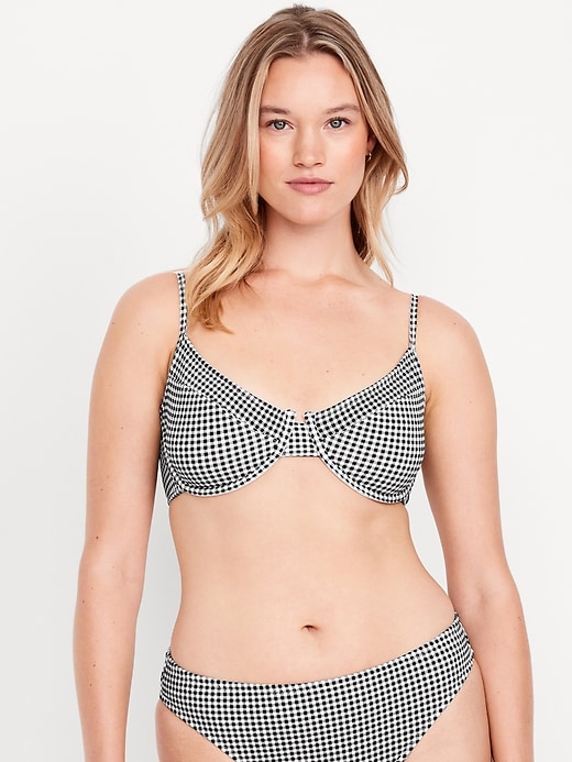 Image number 5 showing, Underwire Balconette Swim Top