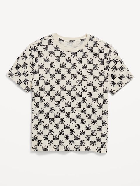 Softest Printed Crew-Neck T-Shirt for Boys