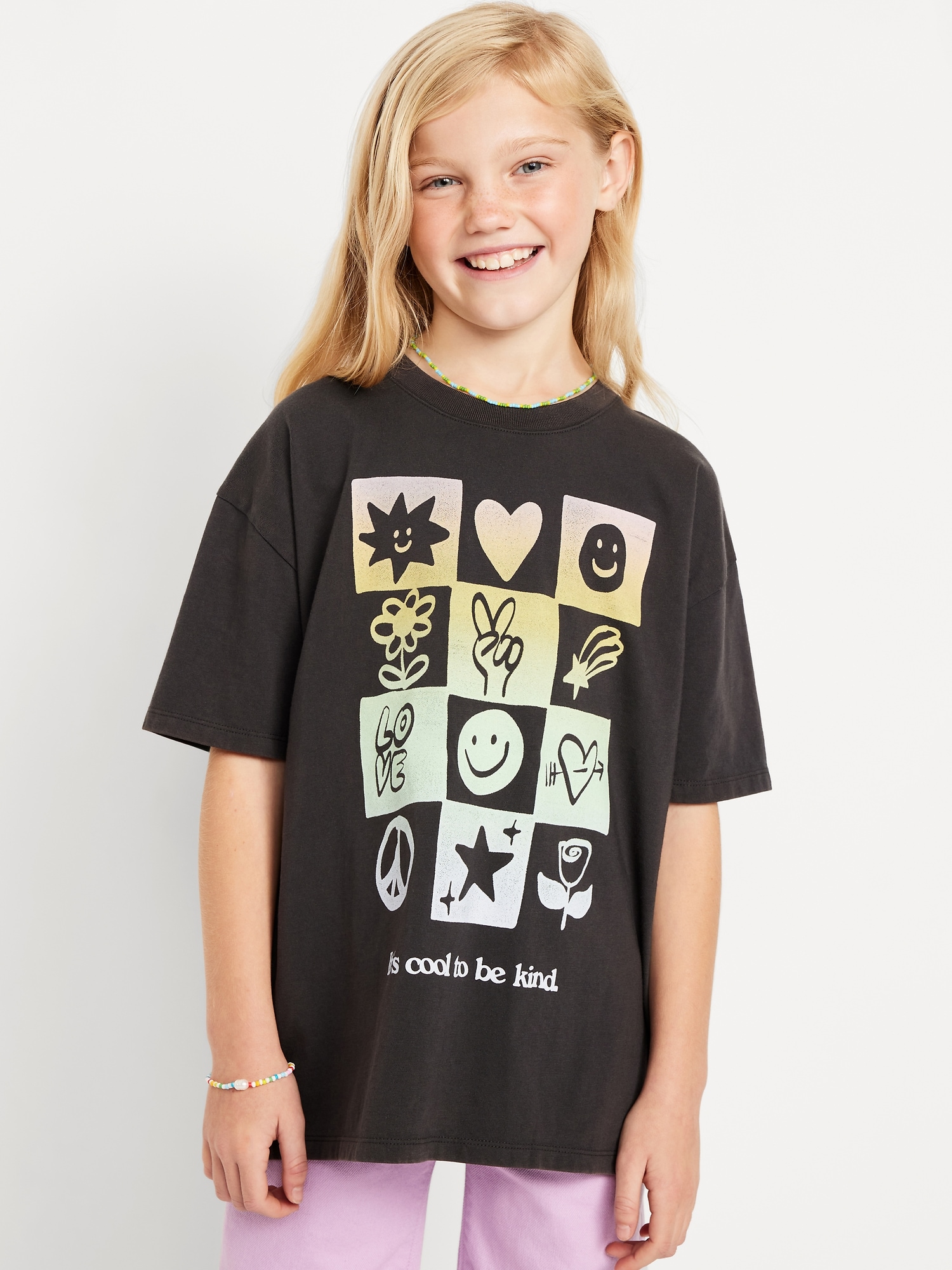 Short-Sleeve Graphic T-Shirt for Girls