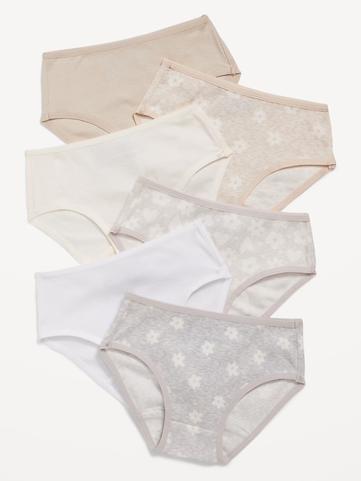 Voir une image plus grande du produit 1 de 1. Culotte bikini pour toute-petite fille (paquet de 6)